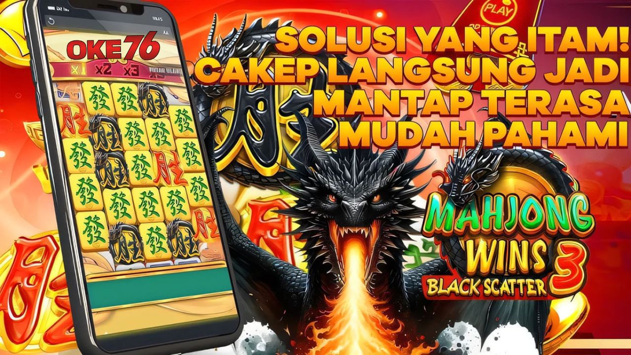 Bukan Scatter Biasa! Versi Hitamnya Mampu Bikin Perkalian di Mahjong Wins 3 Meledak Maksimal