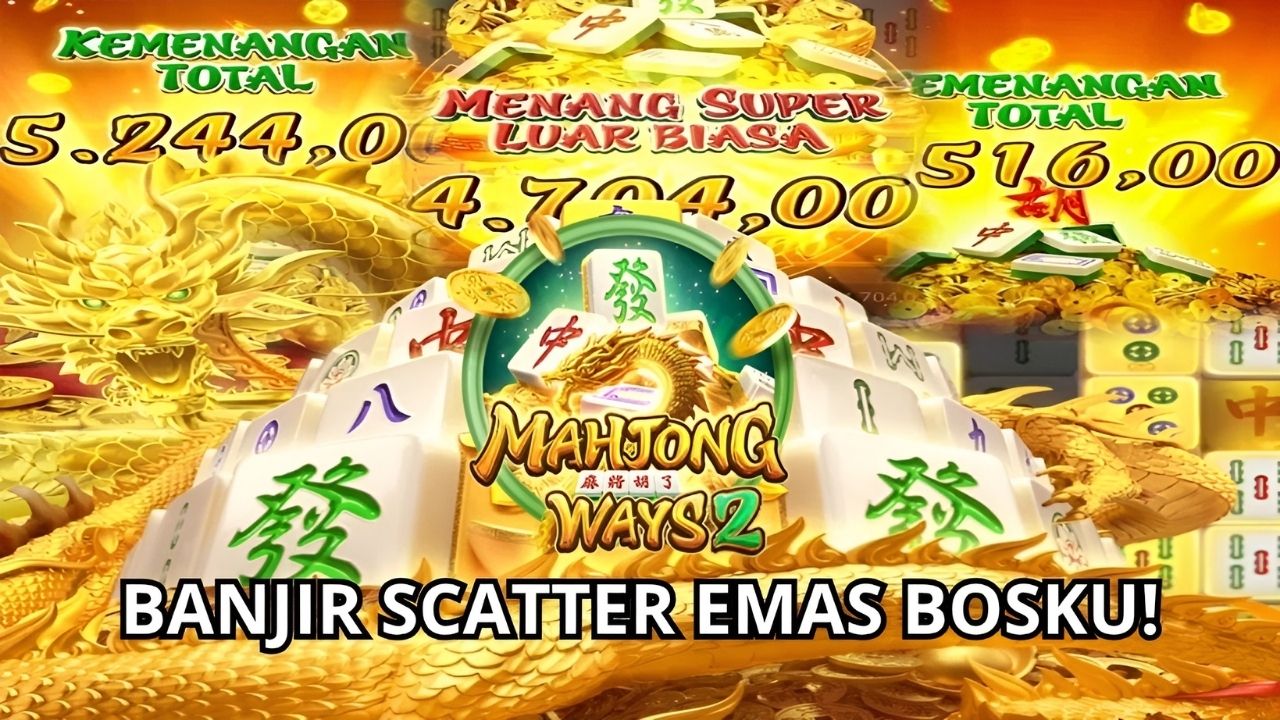 Kekuatan Scatter Hitam Mengguncang Dunia Mahjong Wins 3 dengan Perkalian Dahsyat
