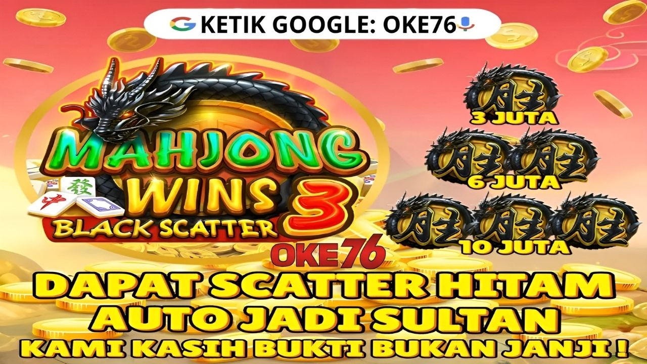 Setiap Kemunculan Scatter Hitam Menjadi Awal Dari Rangkaian Kemenangan Sensasional di Dunia Mahjong Wins 3