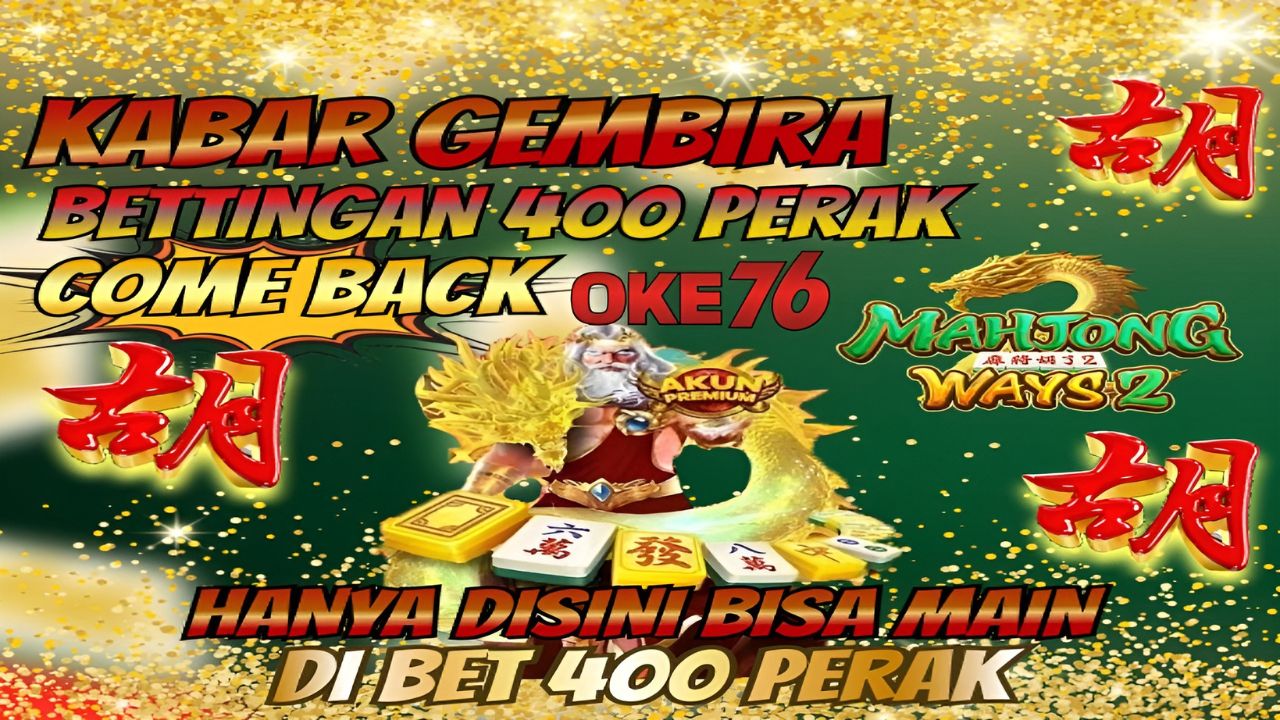 Mahjong Wins 3, Game Anti Bosan yang Bikin Saldo Gak Pernah Habis Profit Maksimal dengan Scatter Hitam